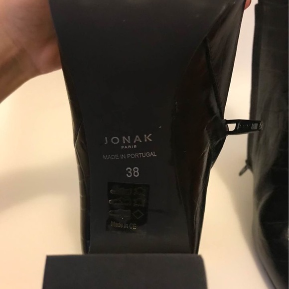 Jonak black boots - Picture 3 of 4